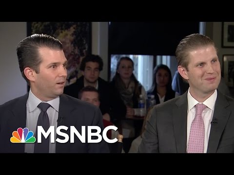 Trump's Son: He's An American And He's A Patriot | MSNBC