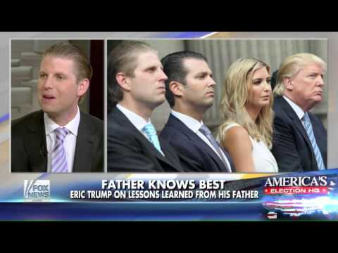 Eric Trump's predictions for his father's administration