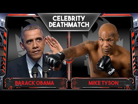 WWE 2K16 Celebrity Deathmatch Tournament :: Barack Obama vs Mike Tyson