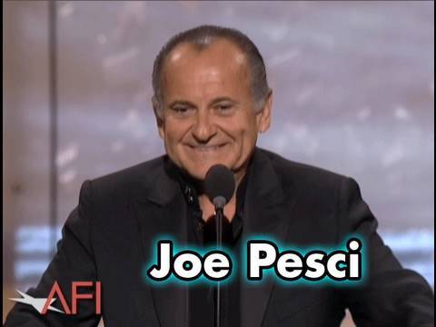 Joe Pesci Salutes Robert De Niro at AFI Life Achievement Award