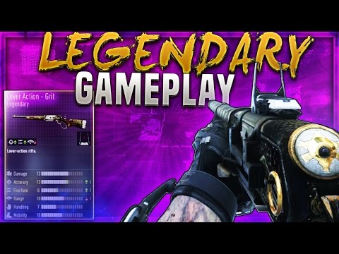 NEW LEGENDARY LEVER ACTION "GRIT" Gameplay! - COD AW NEW LEGENDARY WEAPON (AW SUPPLY DROP GUNS)