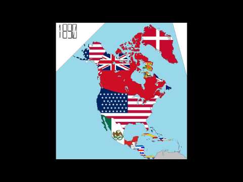 North America: 240 Years in Four Minutes