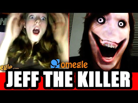 Jeff the Killer Scares Omegle Video Chatters!