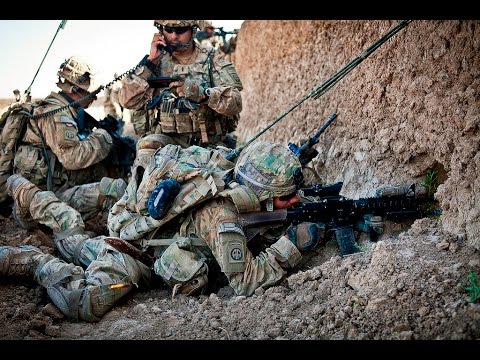 U.S. Army in Bloody Firefight - Kandahar Afghanistan - Helmet Cam