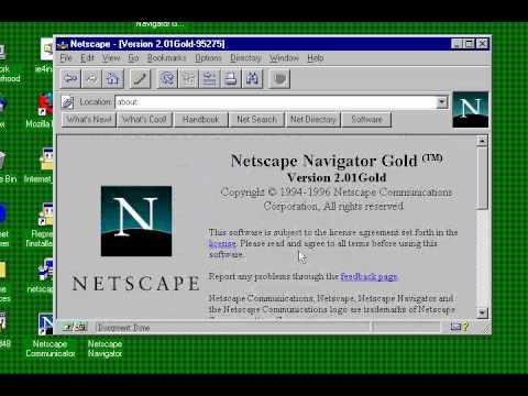 Netscape Navigator  2.01