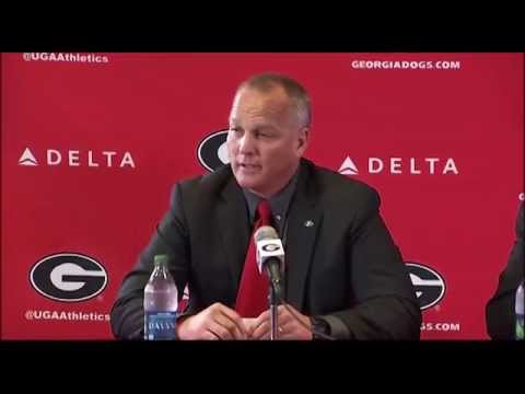 UGA News Conference on Mark Richt's Departure as Football Coach