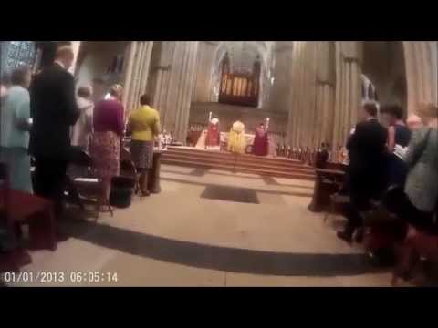 Preacher Protests the Ordination of Alison White at York Minster