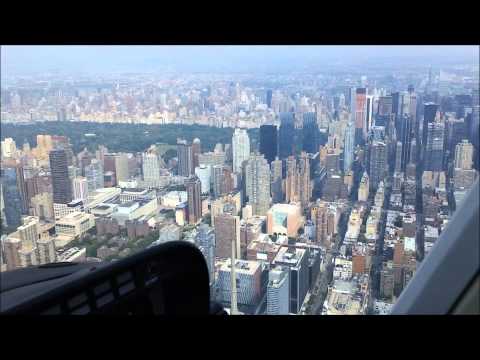 HELICOPTER RIDE in NEW YORK CITY ( NYC ) - 15 minutes - start to finish