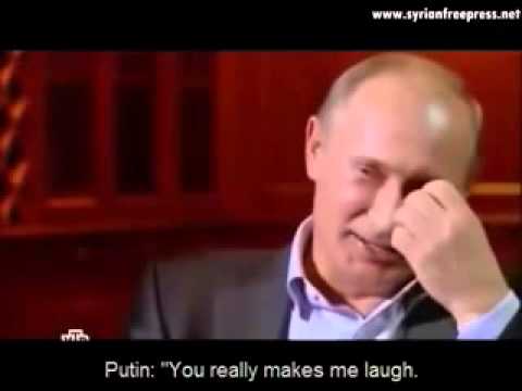 Watch This Reaction: Putin Laughs Right In This Journalist's Face