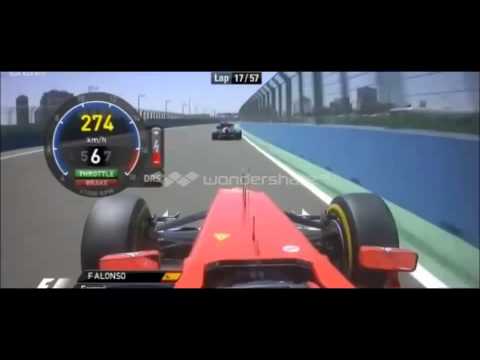 Fernando Alonso Top 5 overtakes 2012-2014