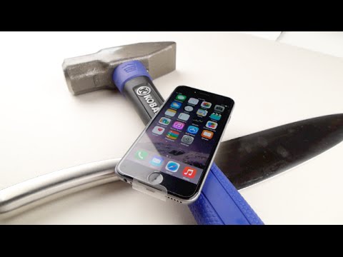 iPhone 6 Hammer & Knife Scratch Test