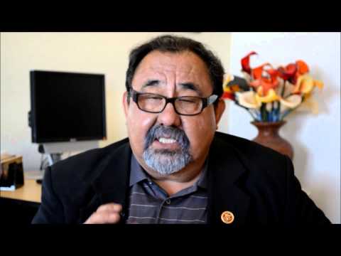 Rep. Raul Grijalva stands with the Cowboy Indian Alliance