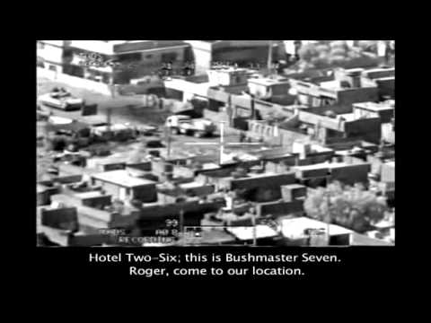 Baghdad Airstrike Unedited Apache Camera [AH-64]