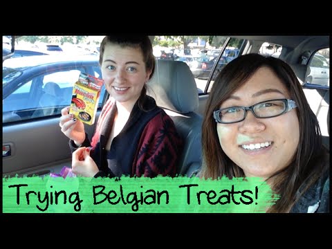 Trying Belgian Treats!