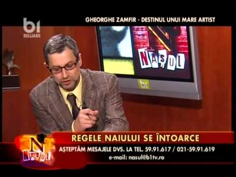 GHEORGHE ZAMFIR LA B1 TV NASUL FULL INTERVIU