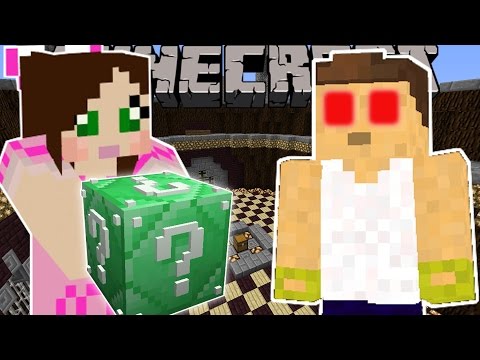 Minecraft: EMERALD LUCKY BLOCK 100 WAYS TO DIE - Lucky Block Mod - Modded Mini-Game