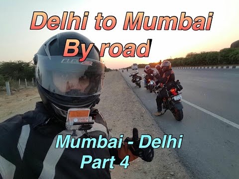 Delhi to Mumbai in 22 hours | RS200 , RC390 , Duke390 | Mumbai Delhi Part 4