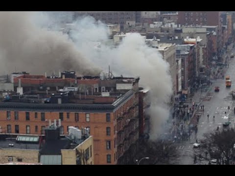 Building Blows Up in New York City, Collapses in East Village - BREAKING NEWS