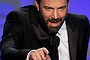 Director Ben Affleck accepts the Feature Film Nomination Plaque for <i>Argo</i> at the 65th Annual Directors Guild Of America Awards.