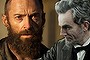 Best actor nominees Hugh Jackman and Daniel Day-Lewis.