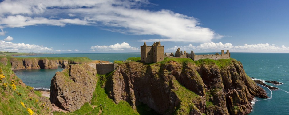 Stonehaven, Scotland: Home to the ruins of Dunnotar Castle, and the deep fried Mars bar.