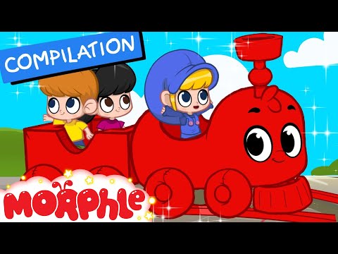 My Magic Train - Non stop Baby TV - Nursery rhymes songs with lyrics and action My Magic Pet Morphle