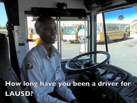 This is my job! LAUSD School Bus Driver