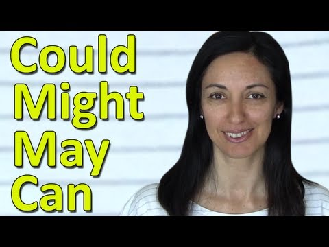 English Modal Verbs | Can - Could - May - Might