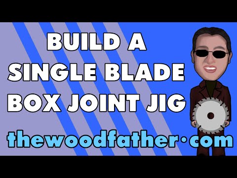 Single Blade Box Joint Jig - TheWoodfather