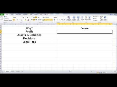 Free Online Bookkeeping Course #1 - Introduction - Why do you need a bookkeeper?