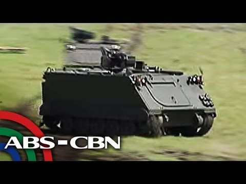 Bagong armored personnel carriers, ibinida ng AFP