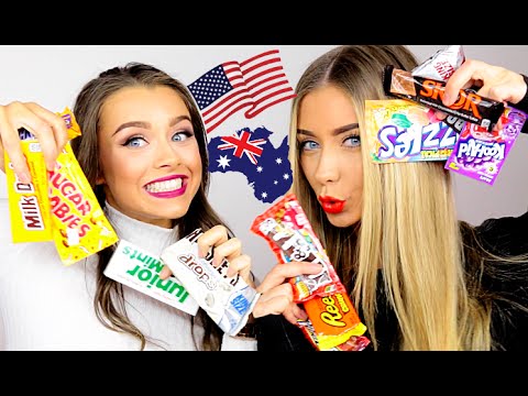 AUSTRALIAN GIRLS TRY AMERICAN CANDY!