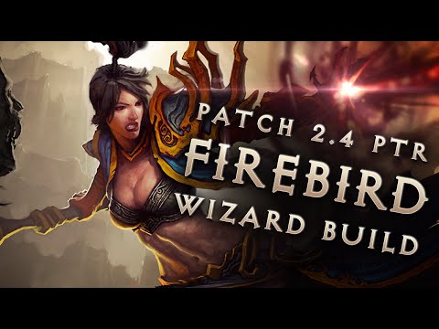 2.4 Wizard Firebird Lazors Build - Diablo 3 Reaper of Souls PTR