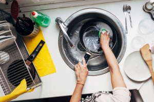 If only the dishes would wash themselves.