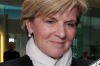 Foreign Affairs Minister Julie Bishop at Canberra Airport