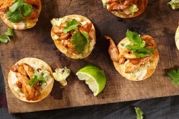 Chicken tostadas