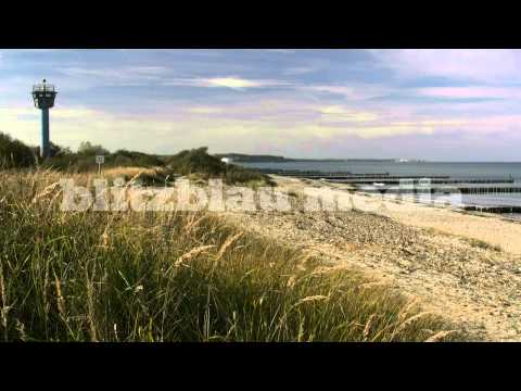 Stock Footage Europe Germany Baltic Sea Tower Mecklenburg National People´s Army Ostsee DDR GDR NVA