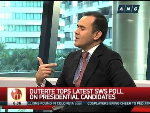 Duterte is top choice for president: SWS