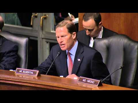 Sen. Richard Blumenthal Questions FBI Nominee James B. Comey, Jr.