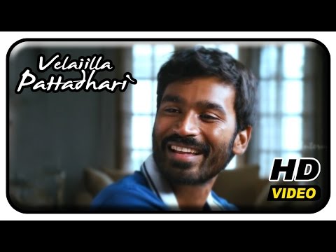 Velaiyilla Pattathari Tamil Movie - Full Comedy | Dhanush | Amala Paul | Vivek | Surabhi