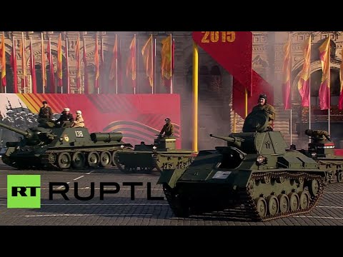 Russia commemorates legendary 1941 Red Square military parade