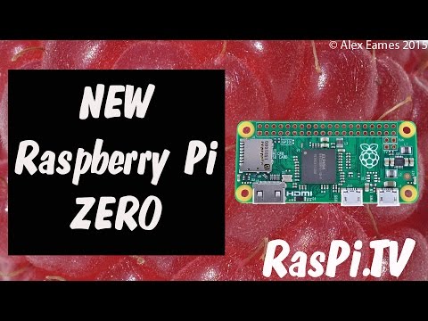 Raspberry Pi Zero - the new $5 computer from Raspberry Pi