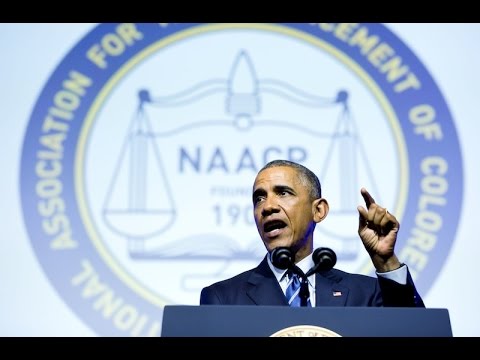 President Obama Addresses the NAACP's 106th National Convention