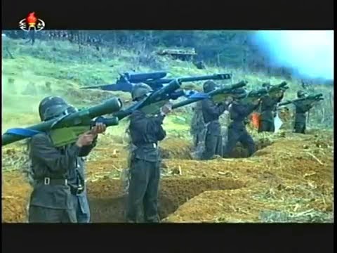 North Korean Military Documentary" 백두산훈련열풍으로 무적의 강군을 키우시여"