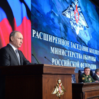 Vladimir Putin’s address to the annual expanded meeting of the Russian Federation Defence Ministry Board