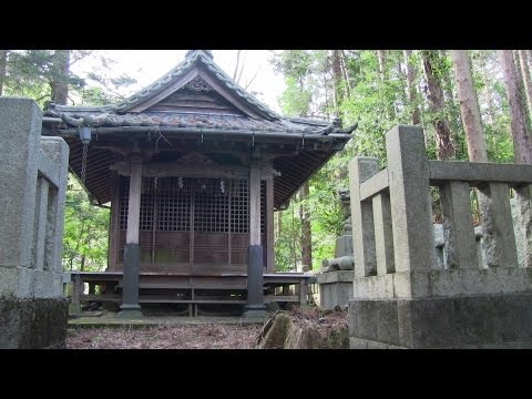 Discovering a hidden Shinto shrine - Walking in Japan 隠された神社を発見 - 日本でのウォーキング