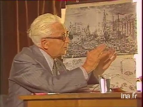 La leçon d'histoire de Fernand Braudel à Châteauvallon