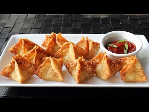 Crab Rangoon - Crispy Crab & Cream Cheese Wonton Recipe