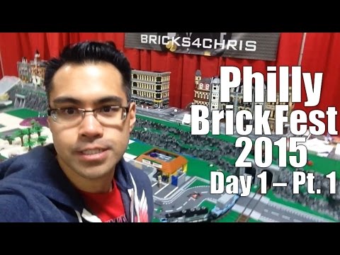 Philly Brick Fest 2015 - Day 1 - Pt.1 - Daily VLOG #71 (Apr 23/15)