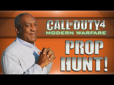 COD4 Prop Hunt! - Gimme A Letter Game Show, Bill Nogla Cosby, Sexy Mattress's & More!